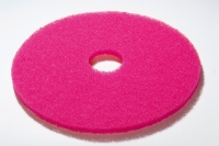 15' inch Pink Buffing - Polishing Floor pads/ discs - Box of 5 - Soft  Red F15RL